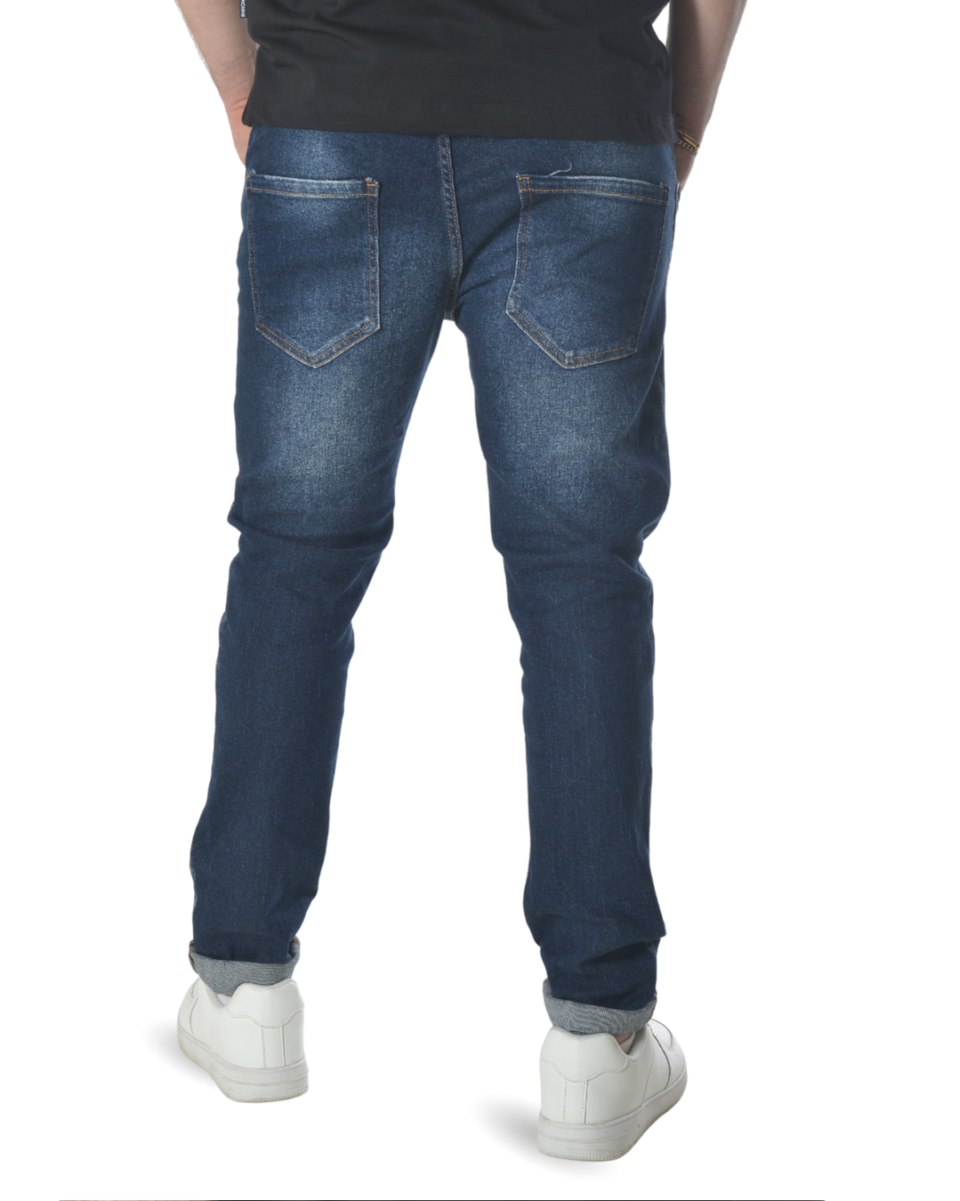 Jeans art jc-7162b slim fit denim blu scuro