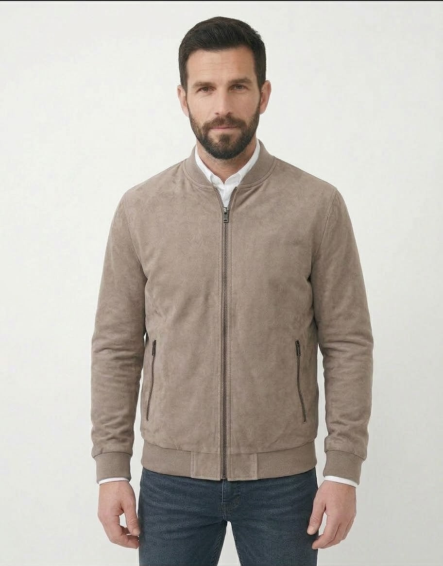 Giubbino modello rennino beige