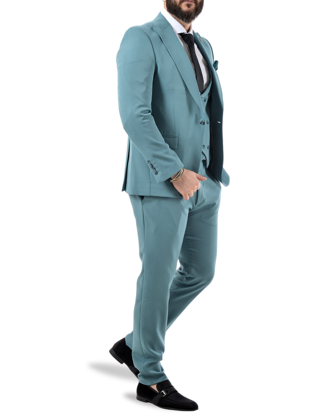 Abito completo con gilet doppio petto art ottanio