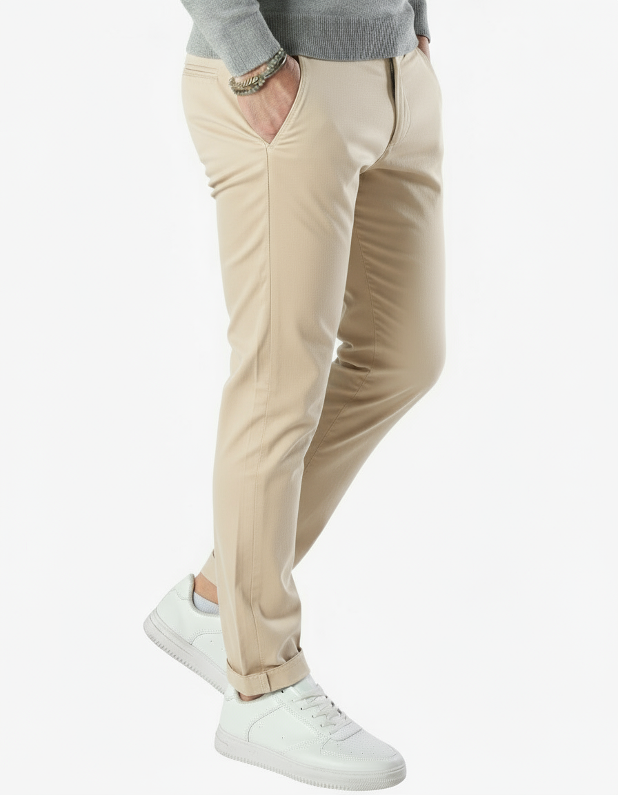 Pantalone basic elegante art t.america beige