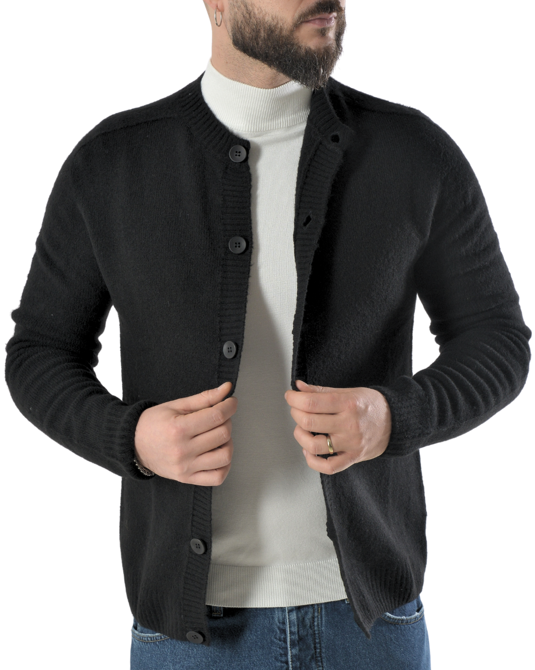 Cardigan art phc022 nero