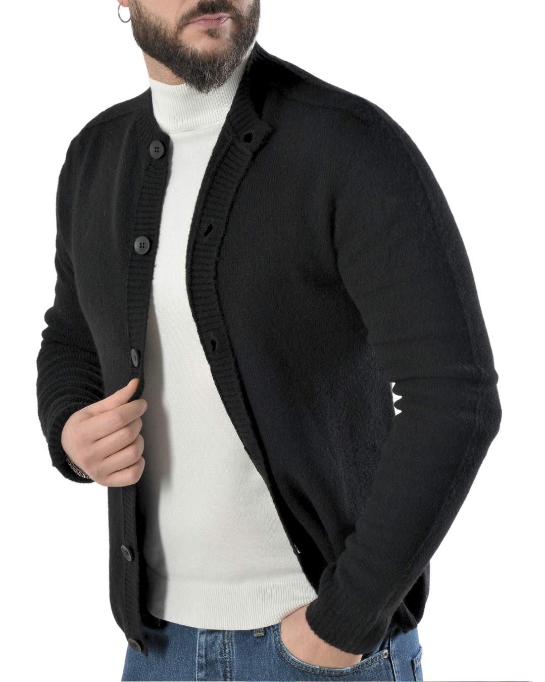 Cardigan art phc022 nero