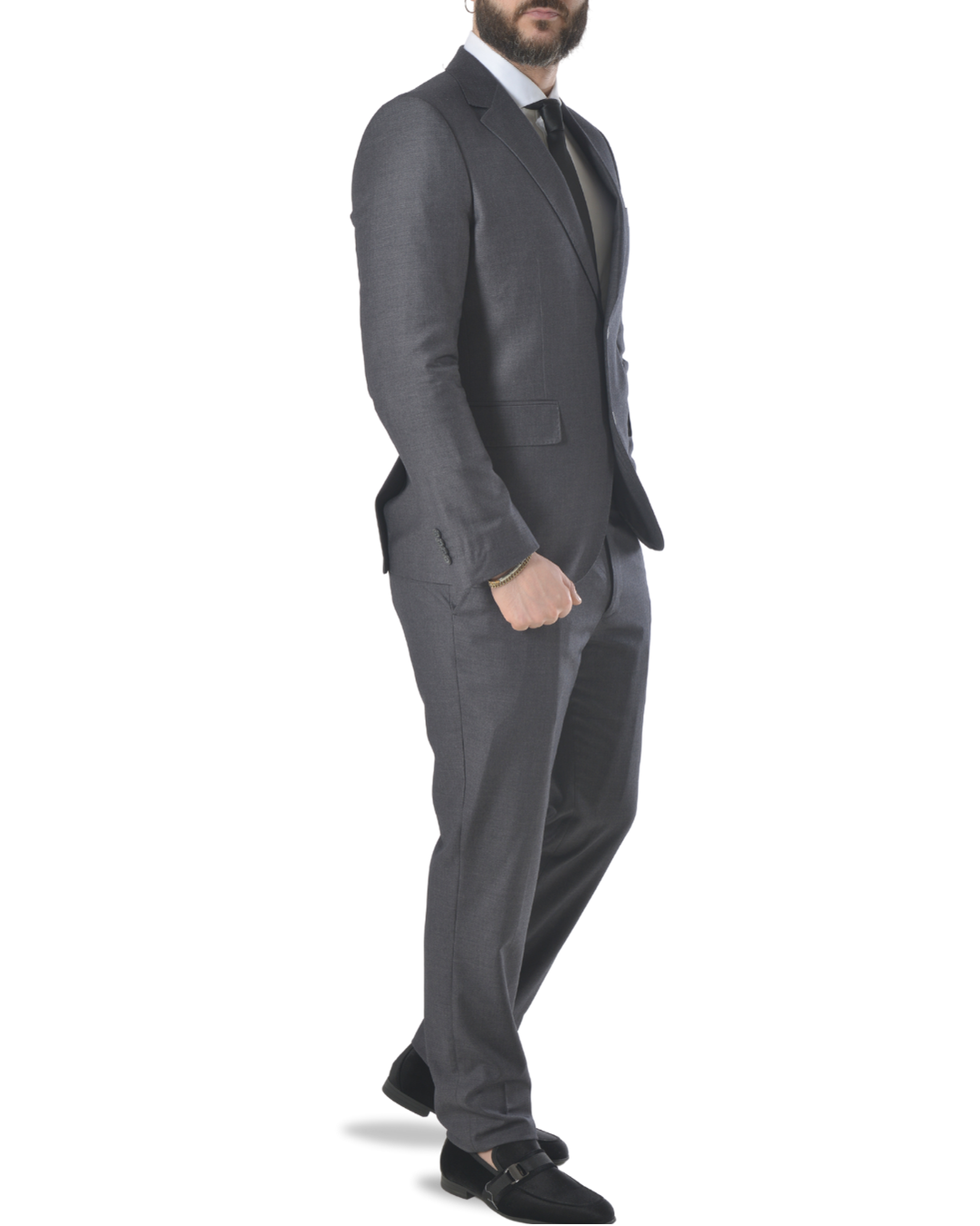 Abito completo elegante art regular grigio scuro