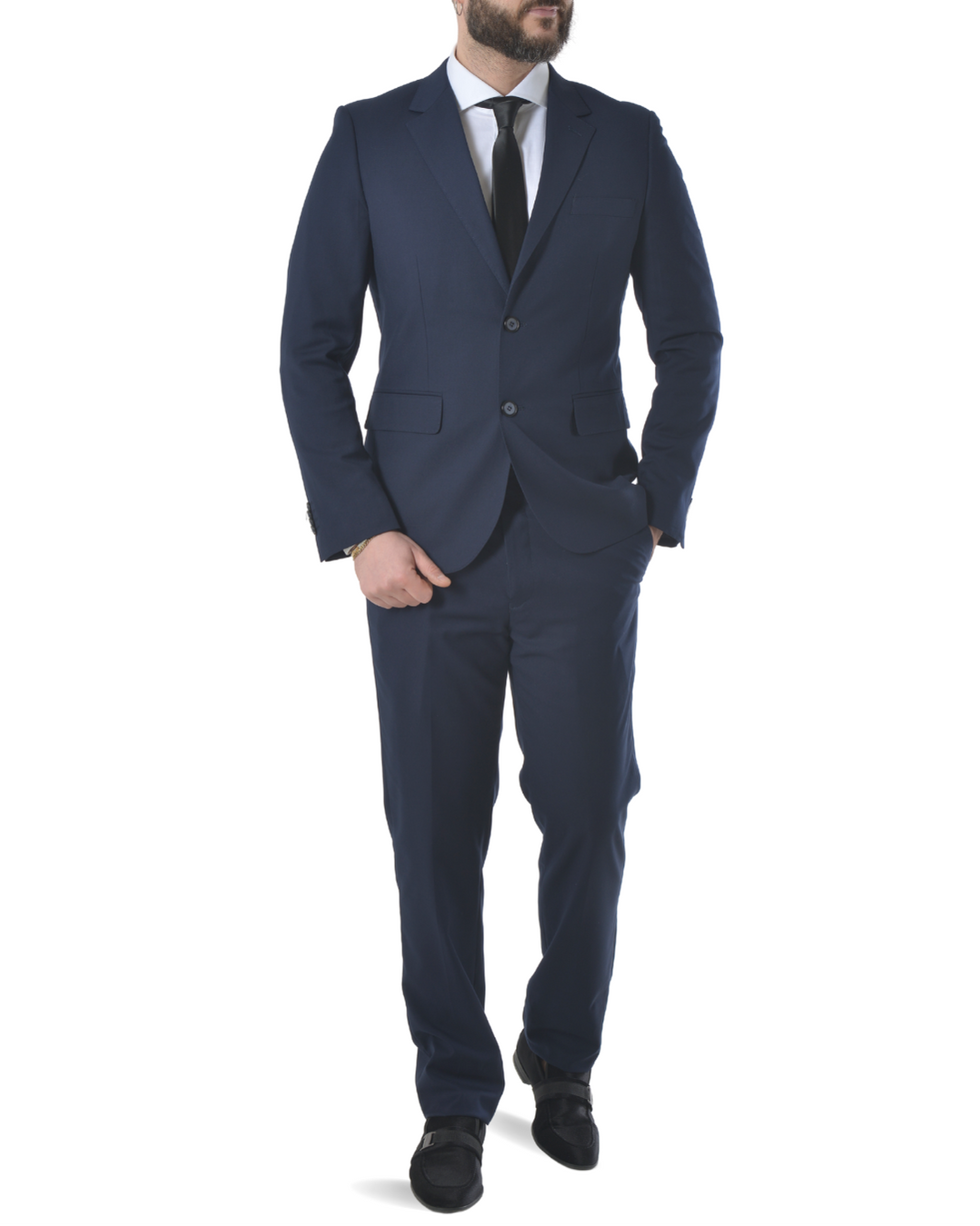 Abito completo elegante art regular blu scuro