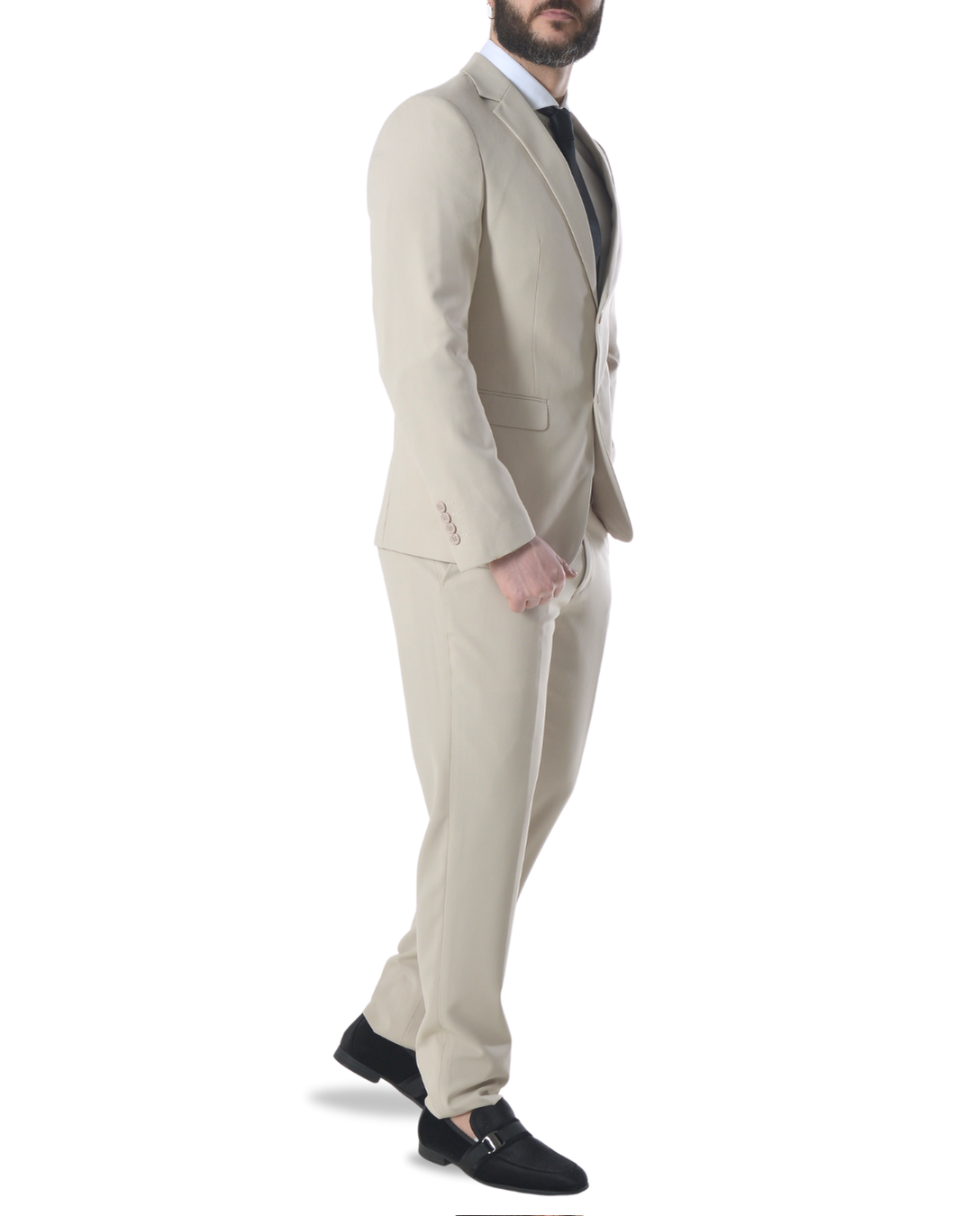 Abito completo art s9212-71 slim fit beige chiaro