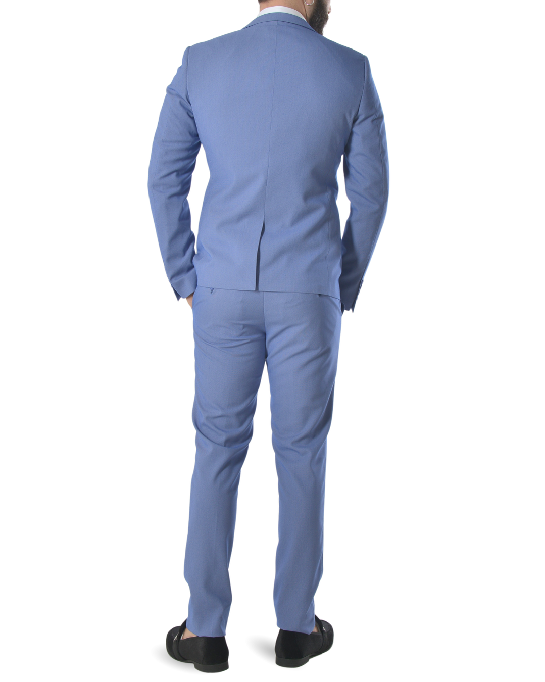 Abito completo art s9212-10 slim fit celeste