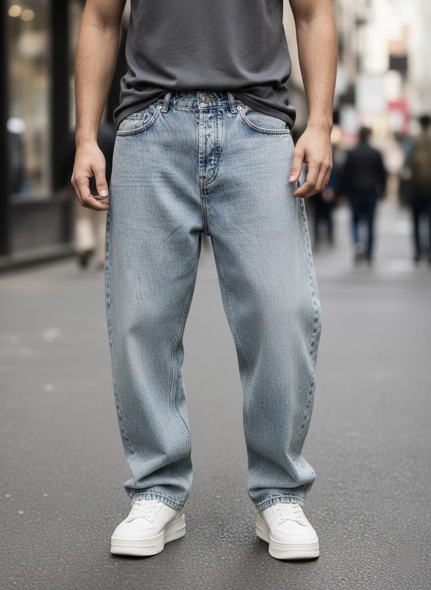Jeans oversize baggy art g76825