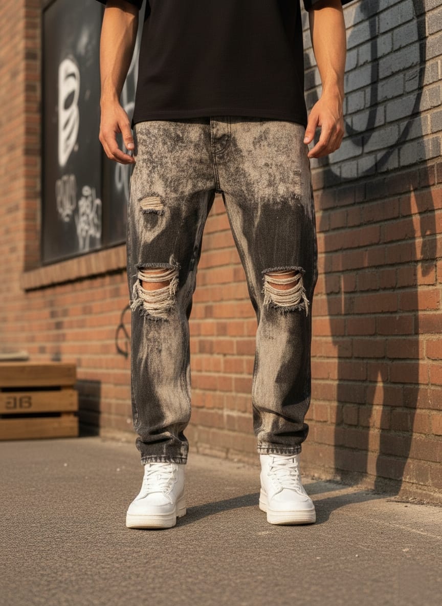 Jeans baggy fit art tango-35