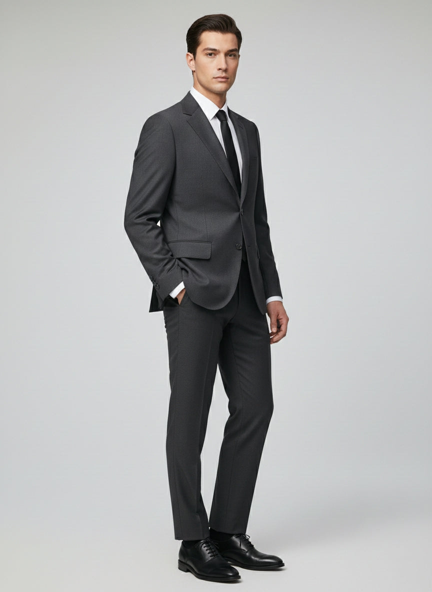 Abito completo elegante art regular grigio scuro