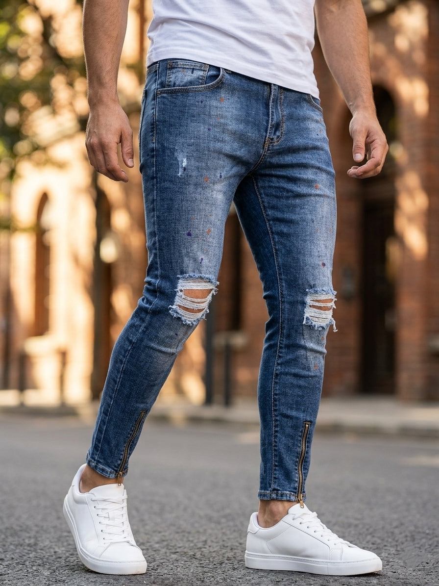 Jeans art vip9628 slim fit denim blu scuro