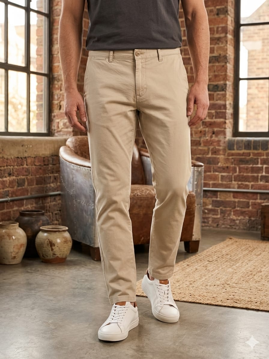 Pantalone mod.Portofino beige