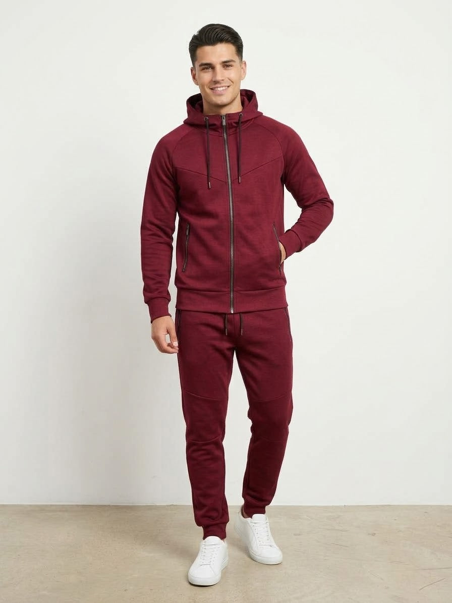 Tuta completa bordeaux