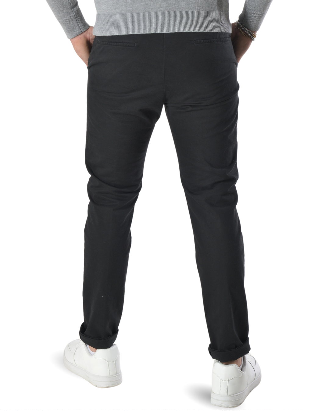 Pantalone basic elegante art t.america nero