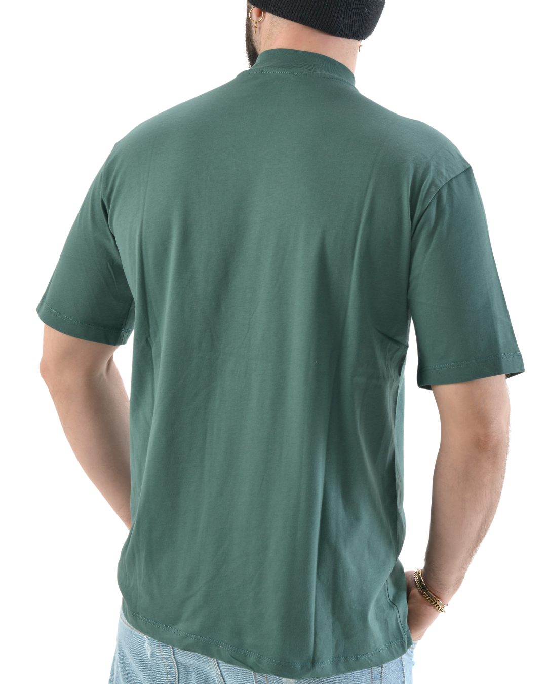 T-shirt oversize verde