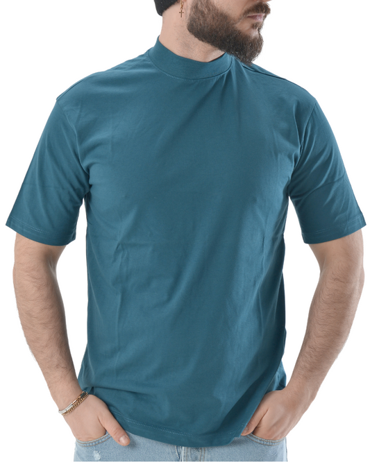 T-shirt oversize verde ottanio