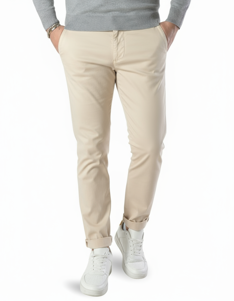 Pantalone basic elegante art t.america beige