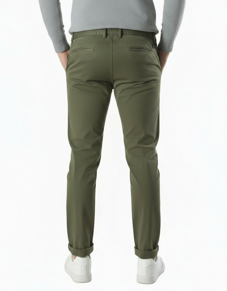 Pantalone basic elegante art t.america verde