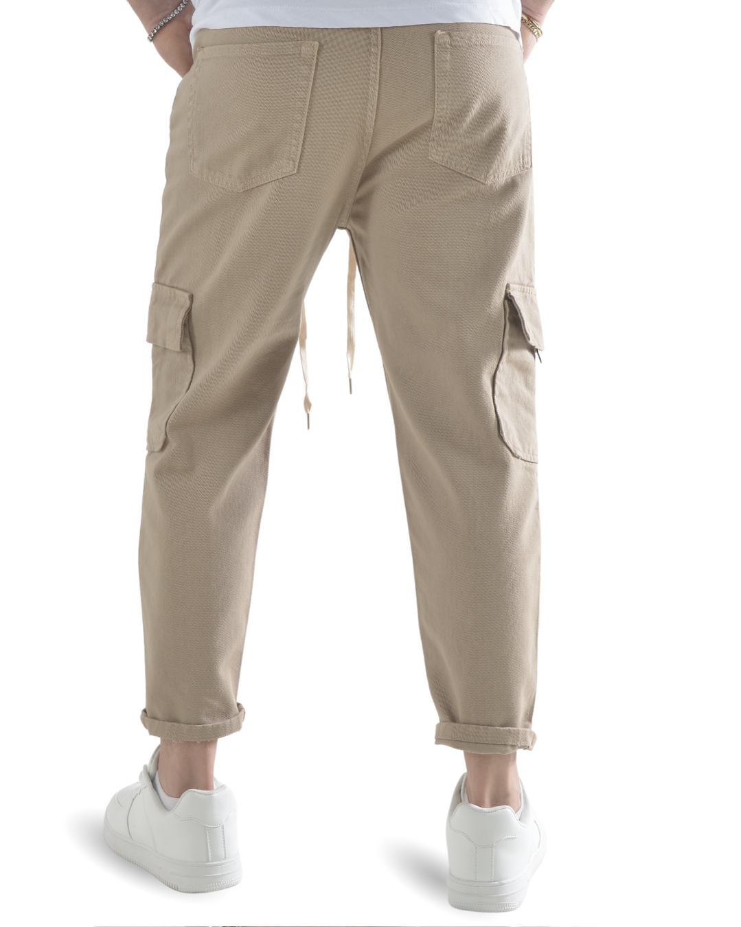 Pantalaccio con tascone beige art 4010