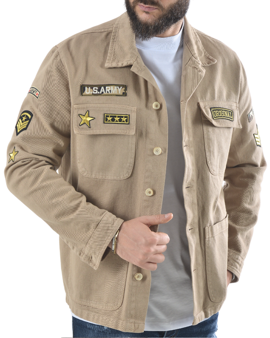 Camicione u.s. army art 4001 beige