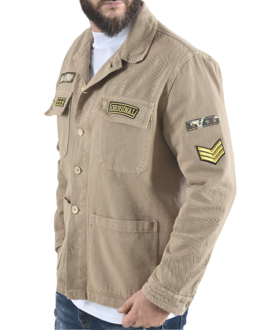 Camicione u.s. army art 4001 beige