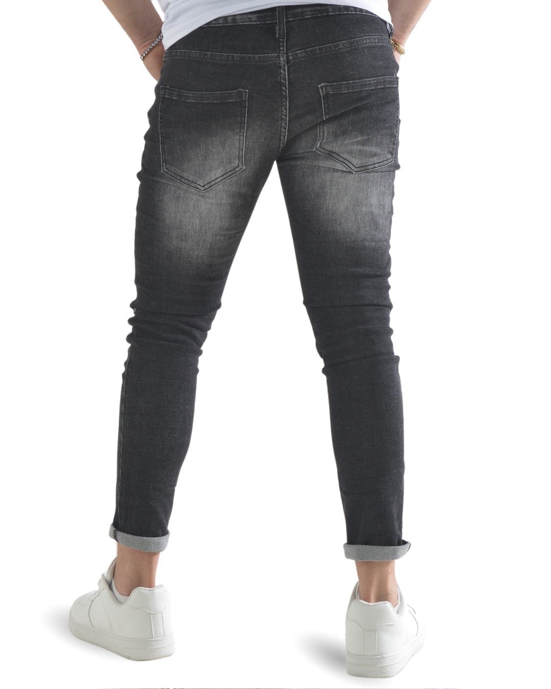 Jeans slim fit grigio scuro art 272704