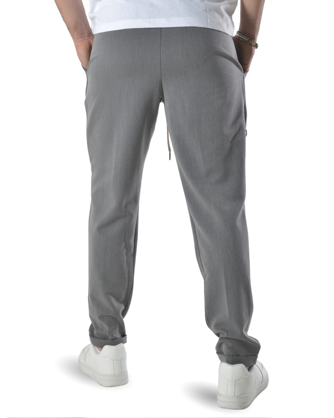 Pantalaccio con catena laterale lunga art 24102 grigio