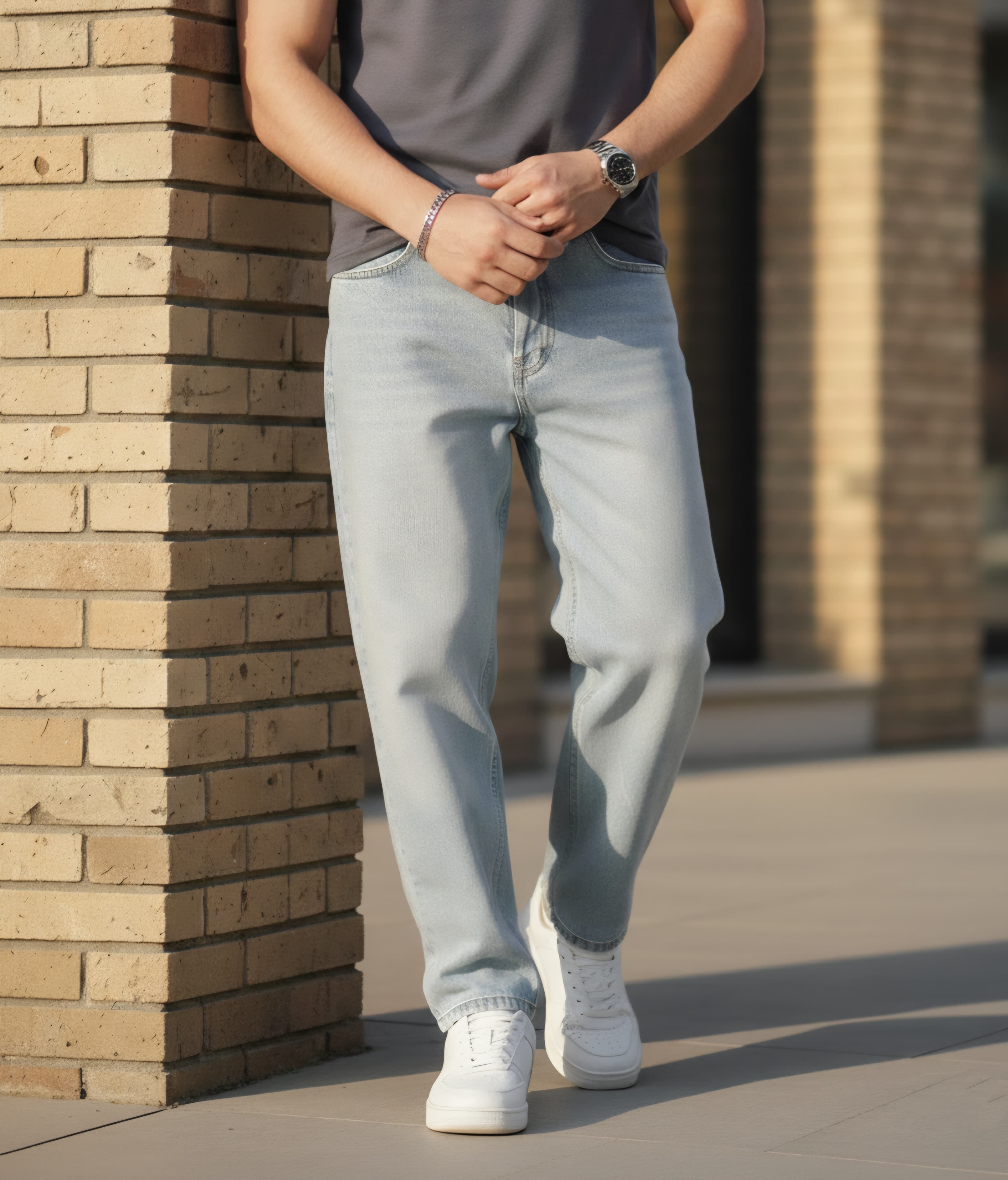 Jeans carrot art cr2588 denim chiaro