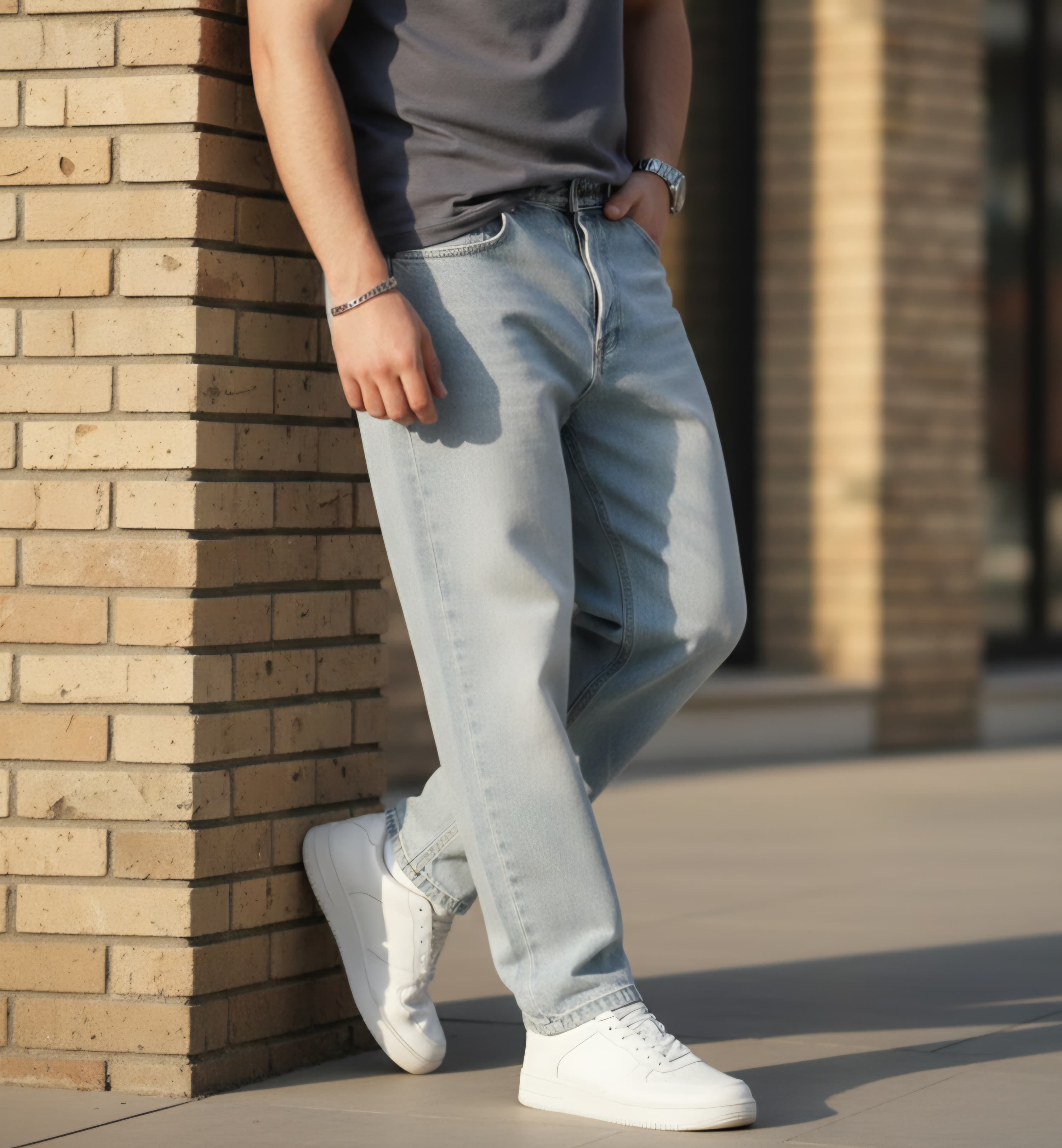 Jeans carrot art cr2588 denim chiaro