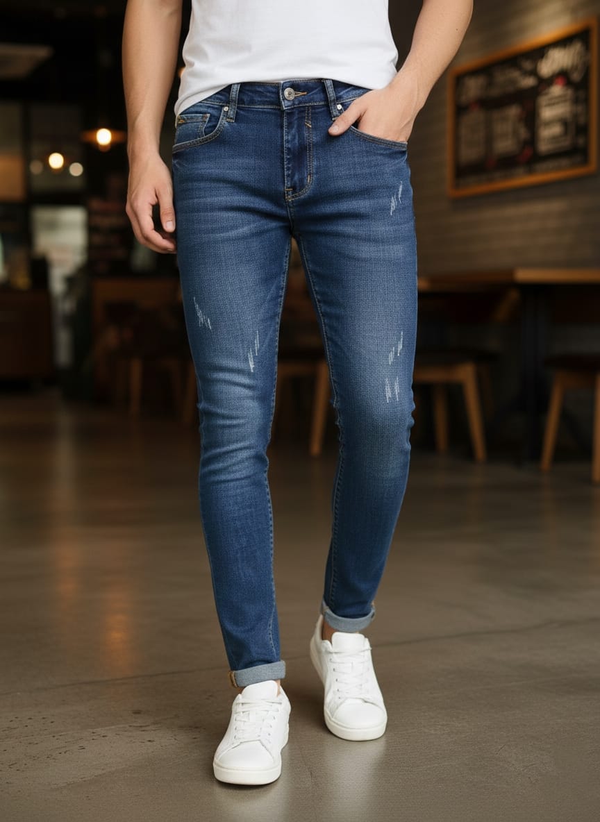 Jeans slim art m2689 denim scuro