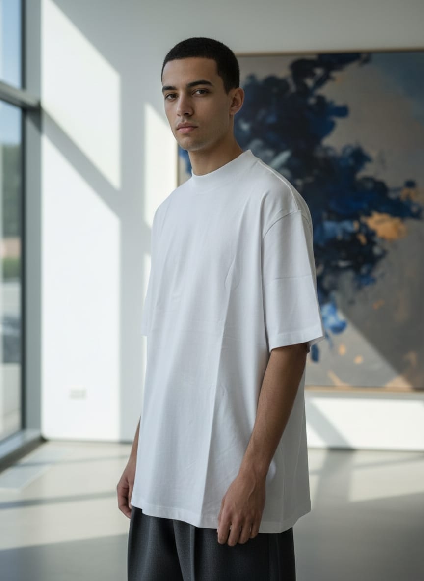 T-shirt oversize bianca