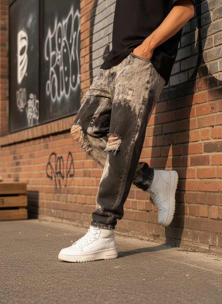 Jeans baggy fit art tango-35