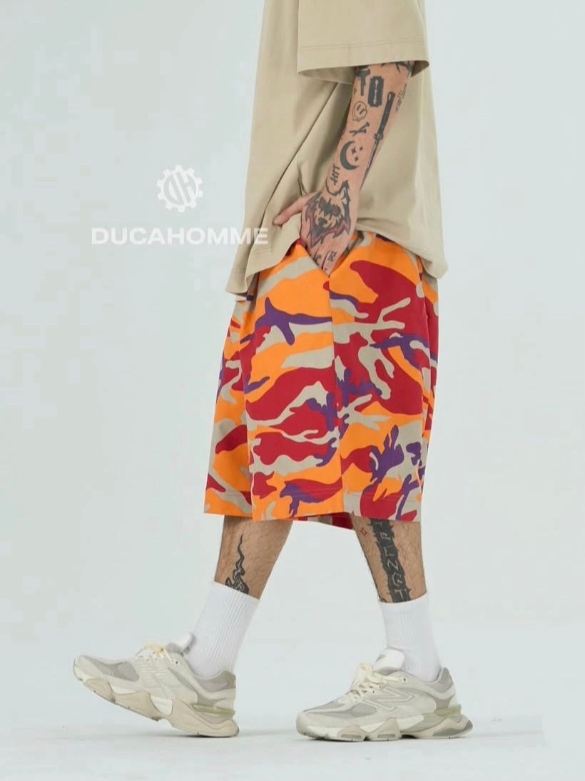 Pantaloncino militare art.18908 oversize Duca Homme