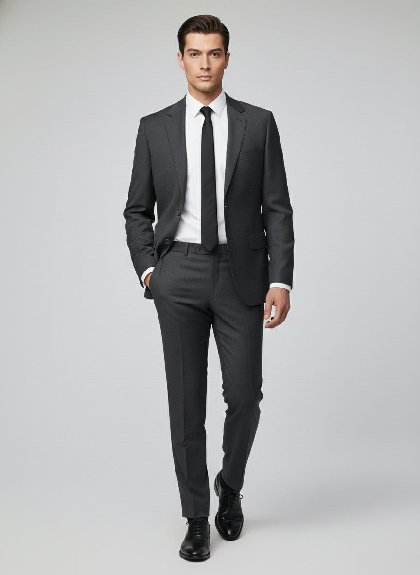 Abito completo elegante art regular grigio scuro