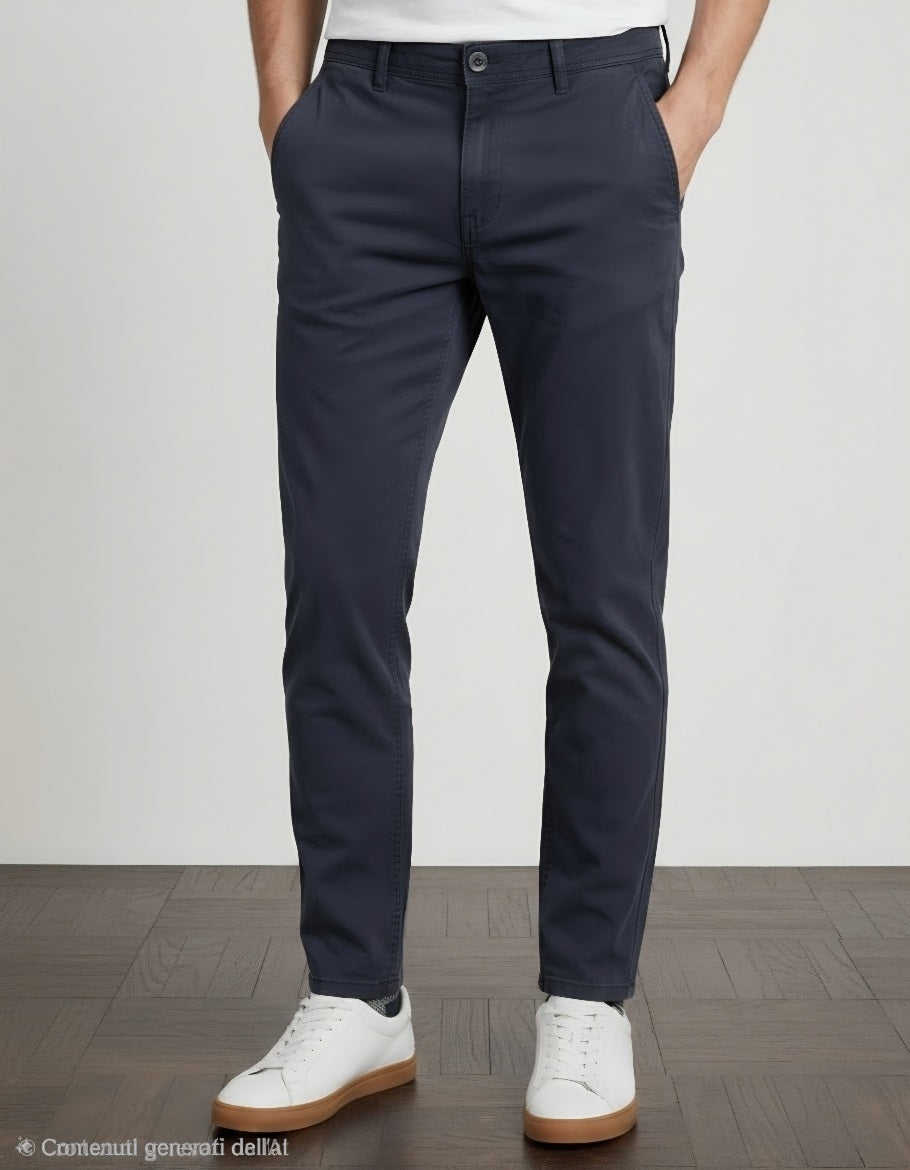 Pantalone blu tasca america